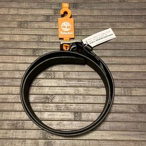 TIMBERLAND Men's 35mm Classic Jean Belt Black Size 34 NWT